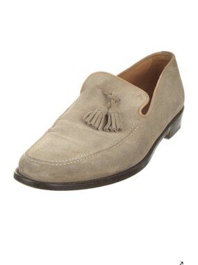 Valentino Mens Suede Loafers Size 9.5